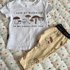 Tiny Tribe I Have so Mushroom in my heart for you Outfit